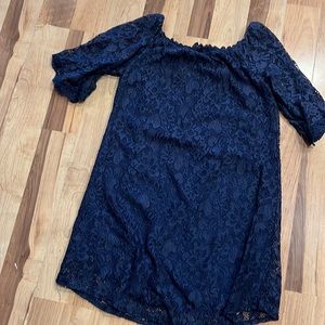 Womens lace off the shoulder dress